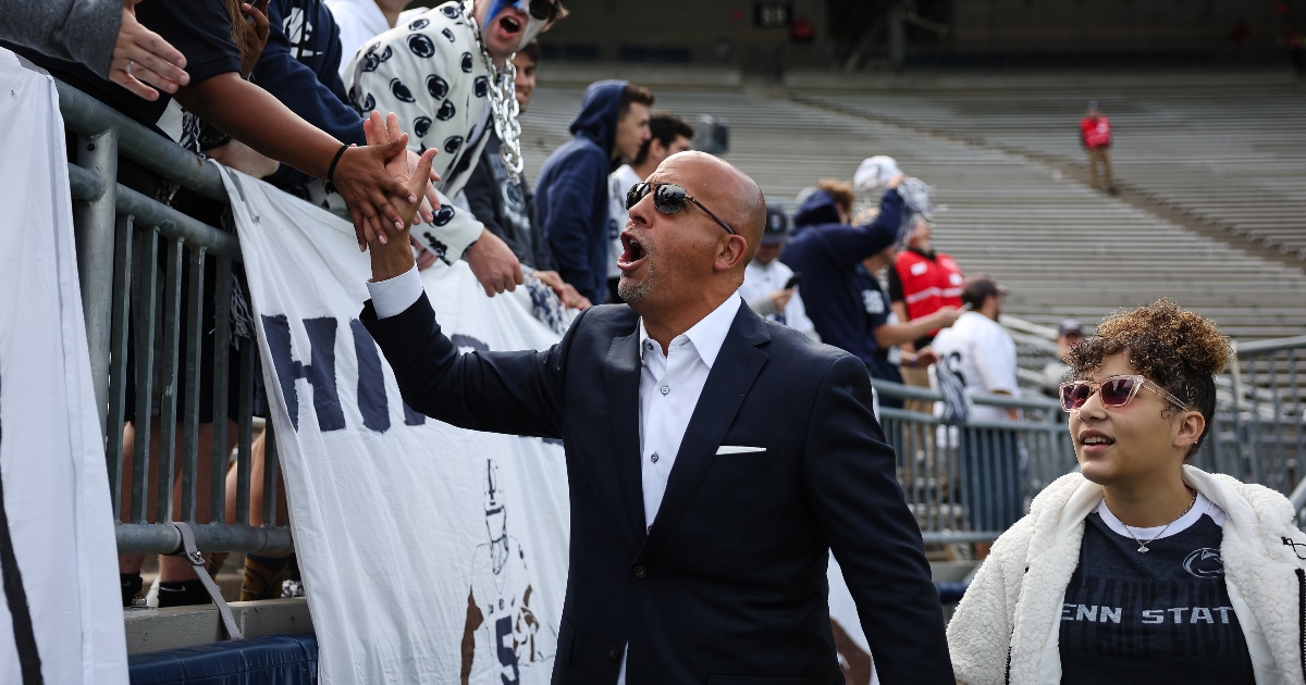 James Franklin risks family admonishing him to illustrate Penn State