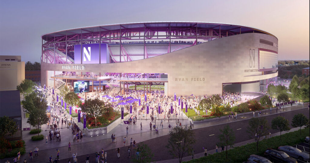 northwestern-new-football-stadium-renderings-800-million-project-ryan-field-demolition