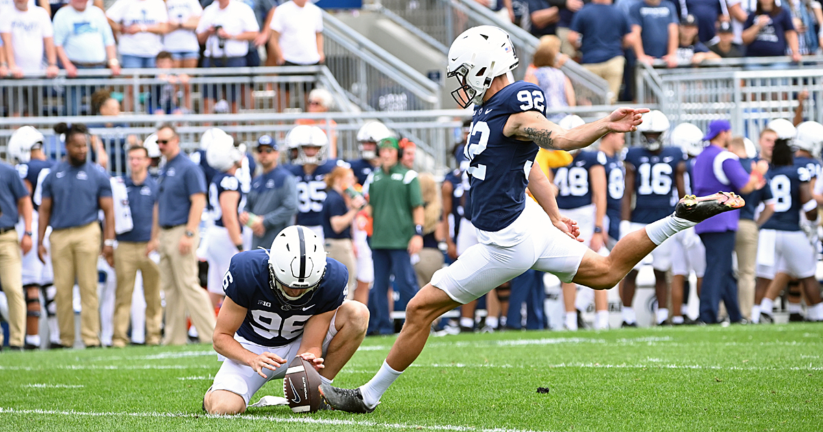 Penn State kicker Jake Pinegar declares for 2023 NFL Draft