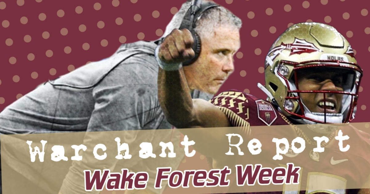 Warchant Report Breaking down FSU Football's top25 showdown with Wake