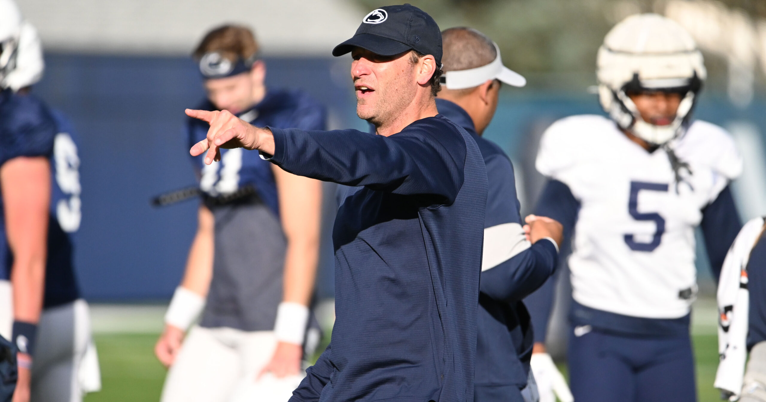 Penn State offensive coordinator Mike Yurcich