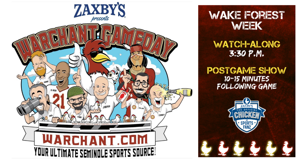 Warchant TV Gameday presented by Zaxby's Live postgame show for FSU