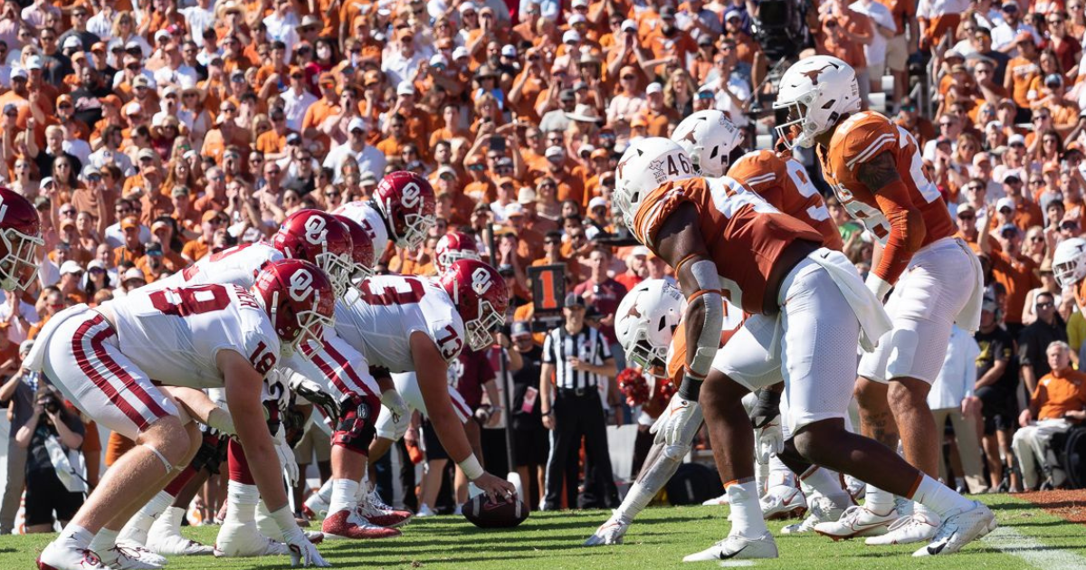 Betting lines for Texas vs. Oklahoma released - On3