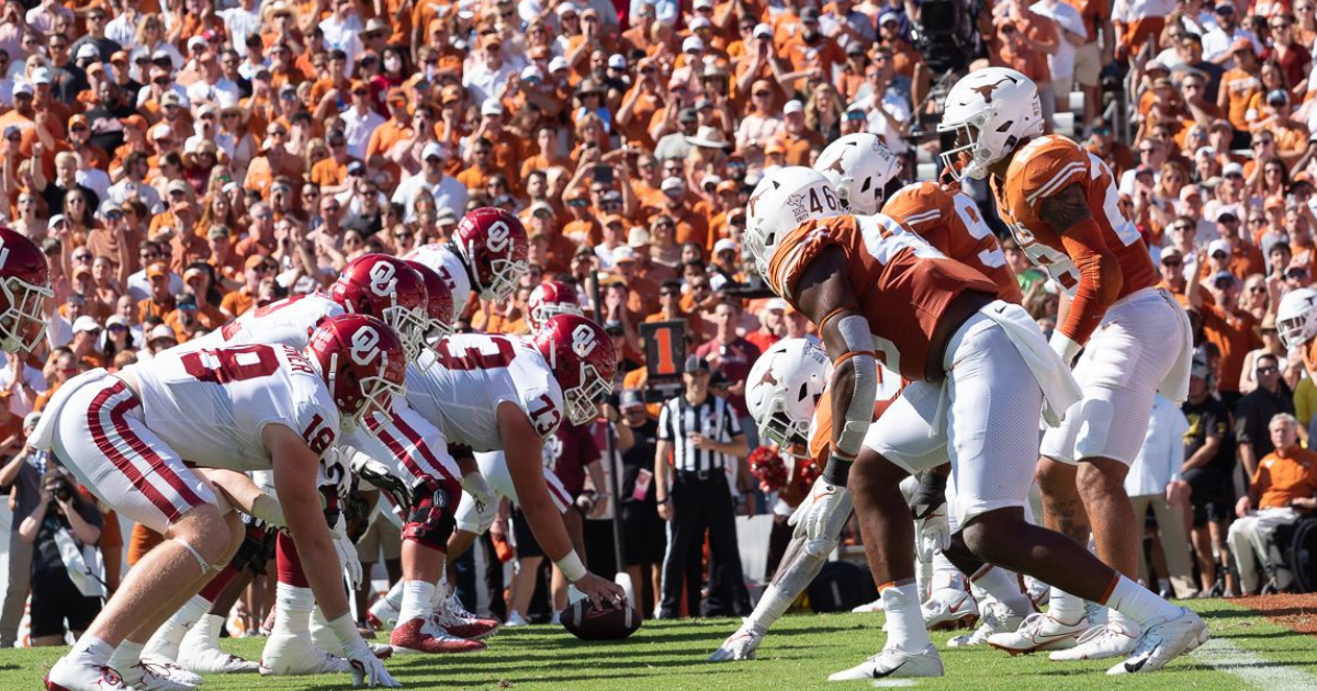 Betting Lines For Texas Vs Oklahoma Released On3