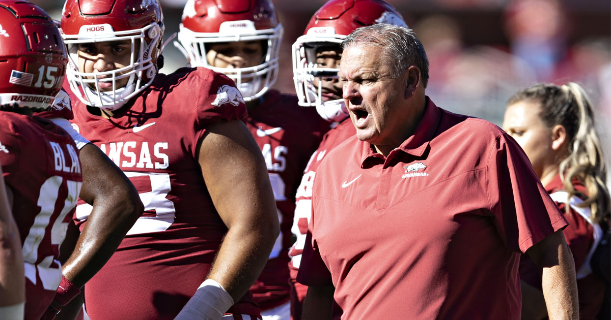 Sam Pittman says Arkansas has 'us against the world' mentality