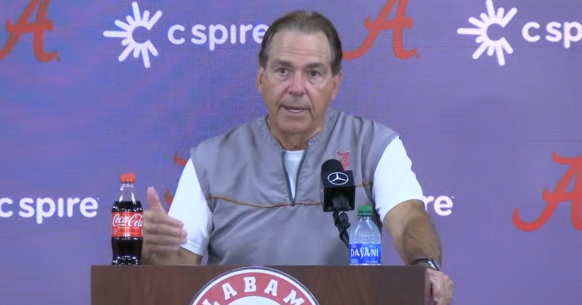 WATCH: Nick Saban Speaks Wednesday Ahead Of Texas A&M