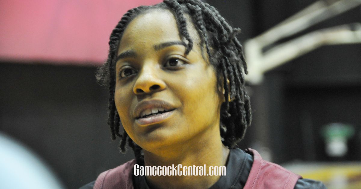 South Carolina women's basketball Kierra Fletcher found the perfect