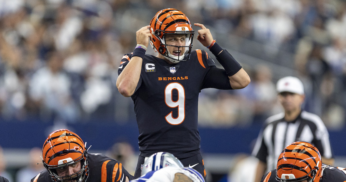 Bengals quarterback Joe Burrow back at practice for the first time since  July 27