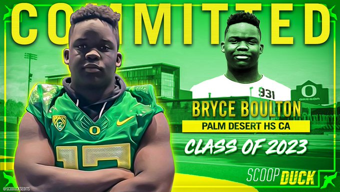 QUACK: Oregon Lands Commitment from Bryce Boulton - On3