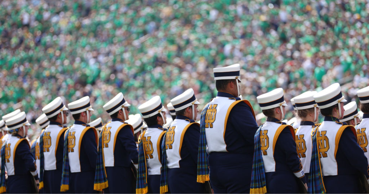 NBC announces Notre Dame vs UNLV will be exclusively on Peacock app - One  Foot Down