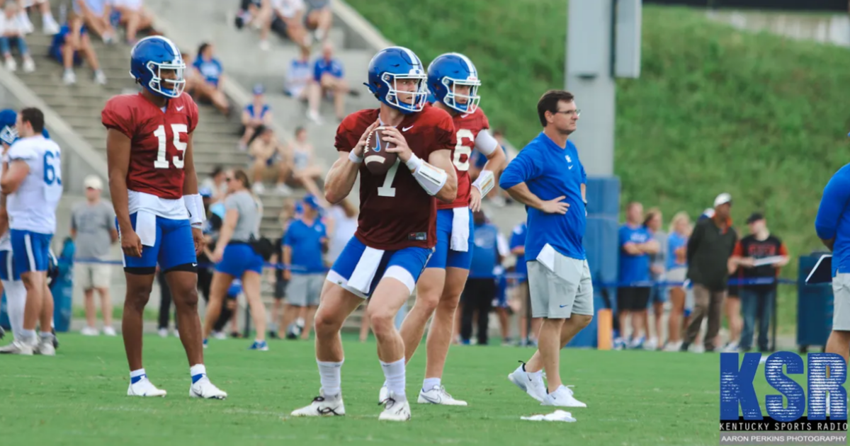 How Kentucky football backup QB Kaiya Sheron played vs. South Carolina