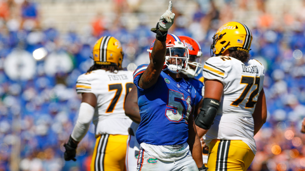 Florida Gators linebacker Ventrell Miller