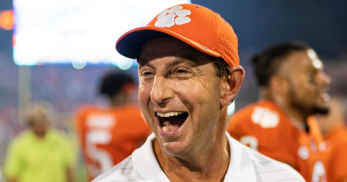 Steve Sarkisian recalls hilarious story of meeting Dabo Swinney - On3