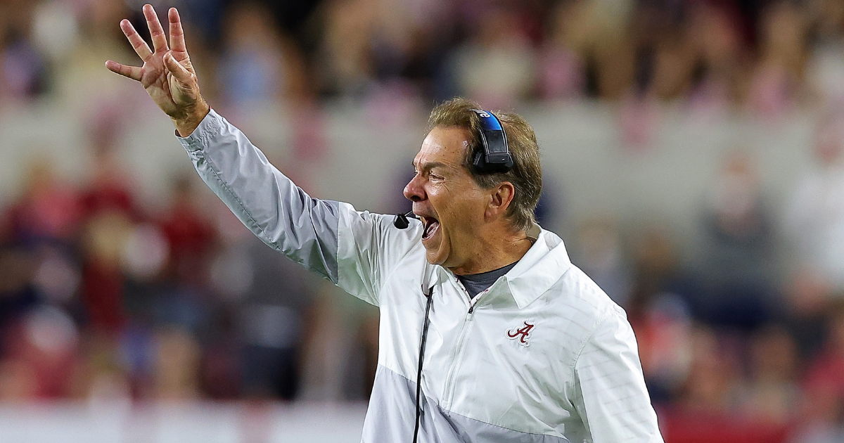 Nick Saban breaks down final defensive play, makes tongue in cheek ...