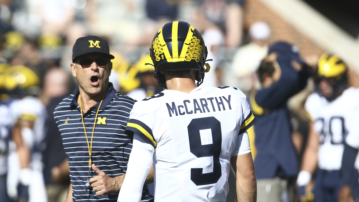 Michigan Football jersey combo revealed for Indiana game - Maize n