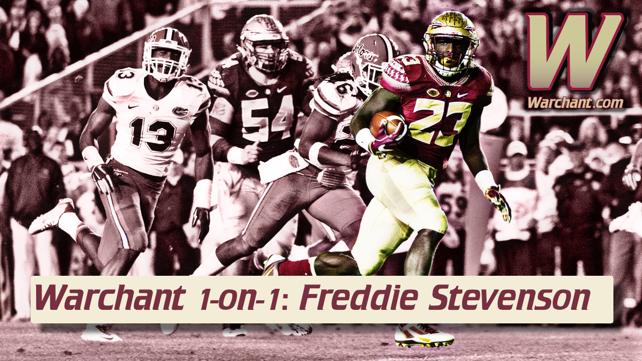 Warchant TV 1on1 Former FSU RB Freddie Stevenson on his book