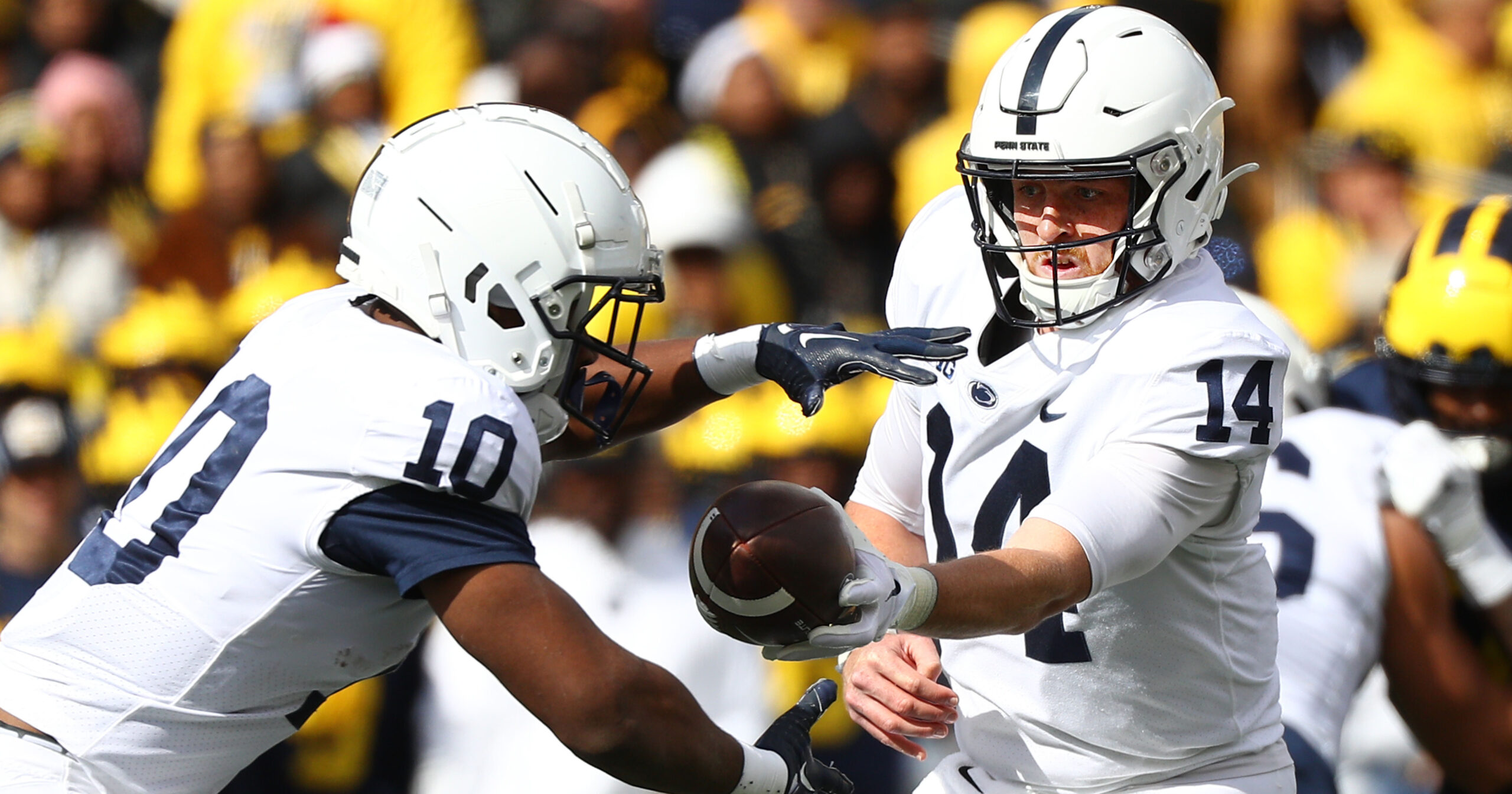 Penn State quarterback Sean Clifford