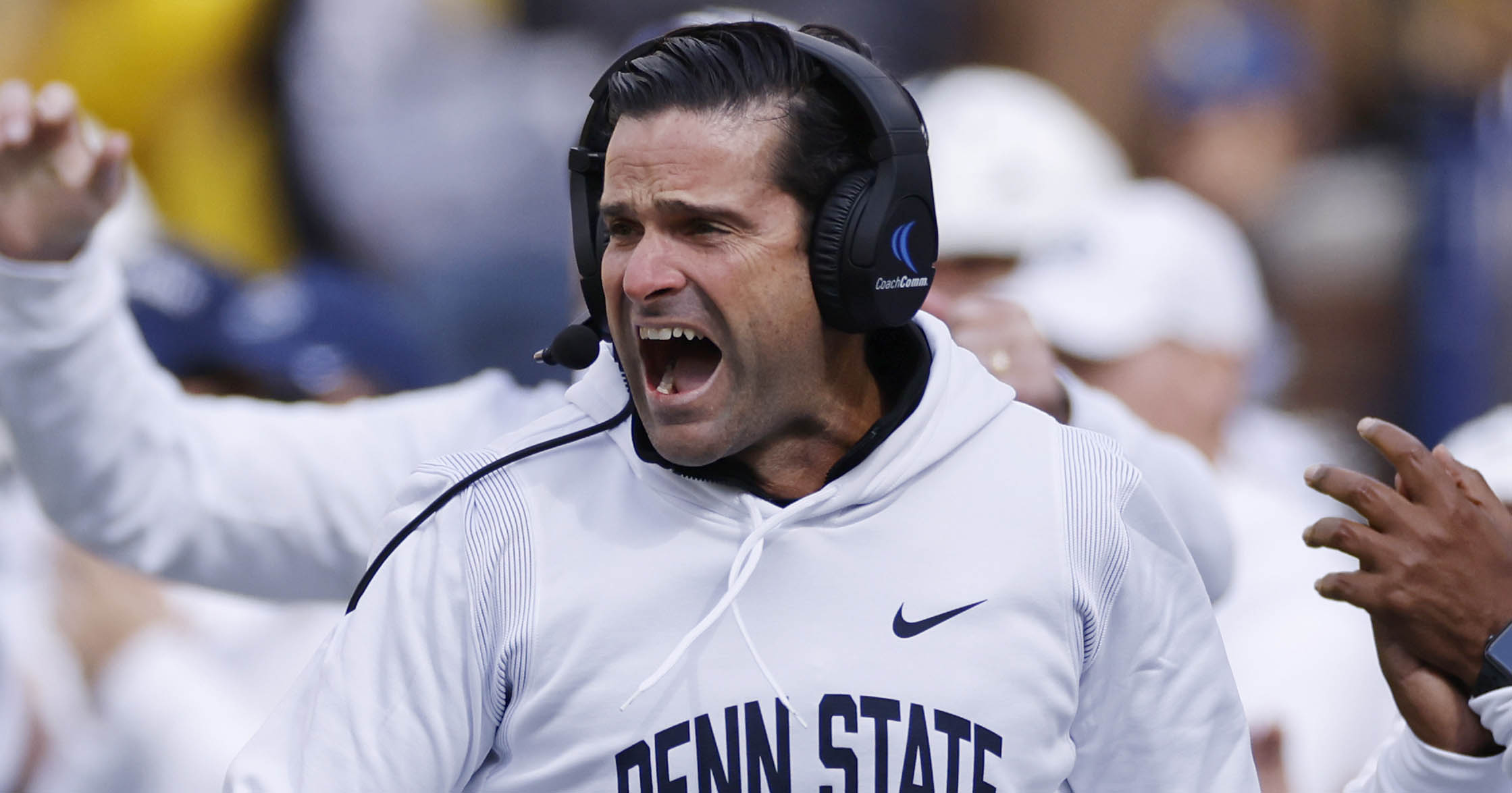 Penn State defensive coordinator Manny Diaz