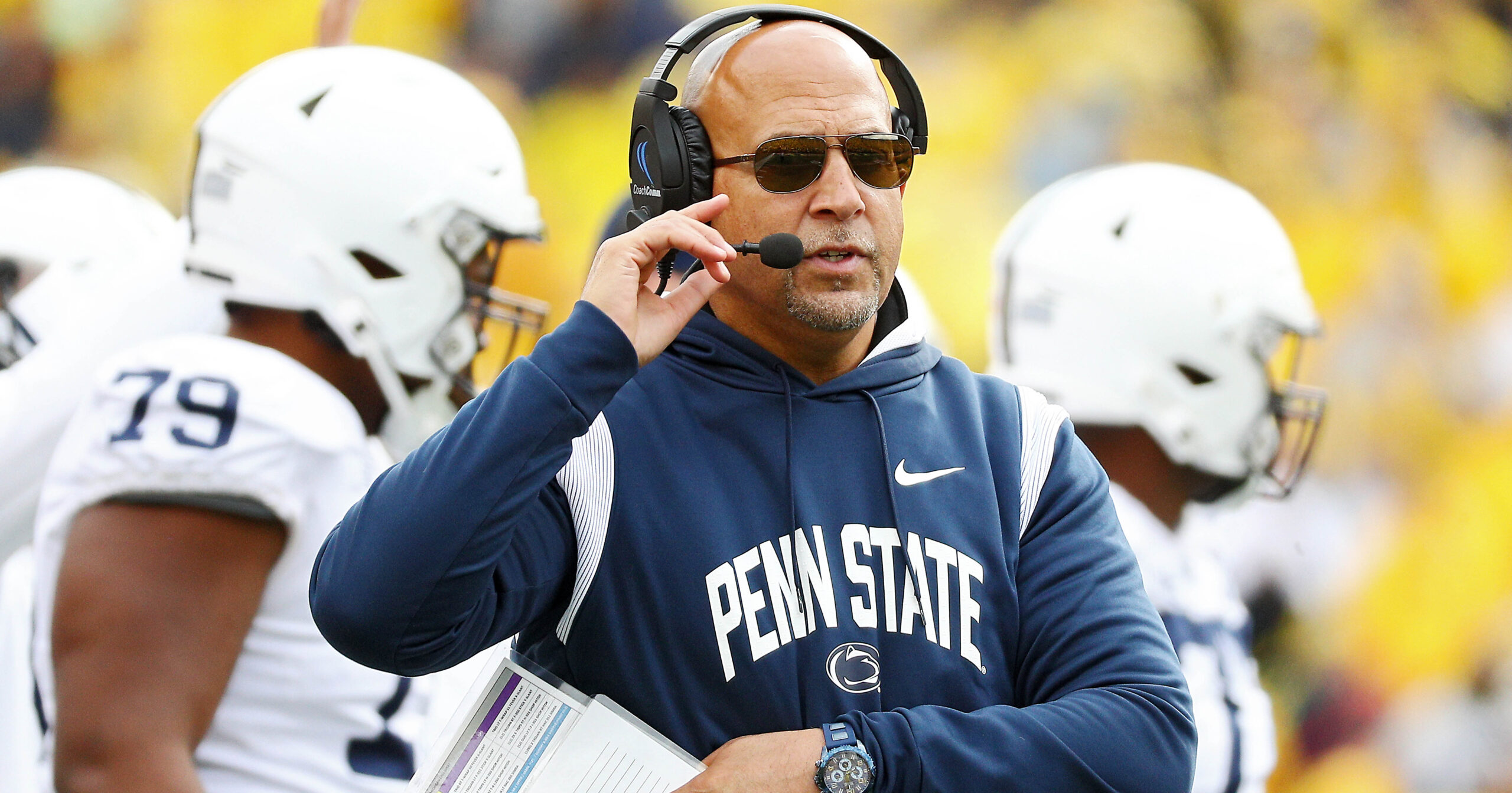 Penn State head coach James Franklin