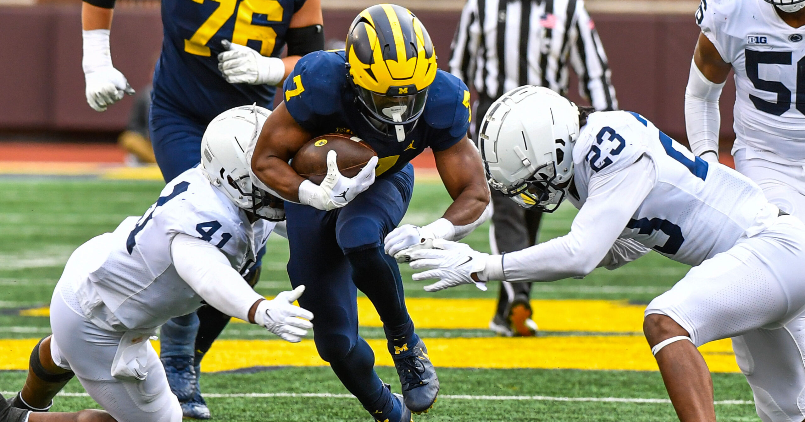 Linebackers Curtis Jacobs and Kobe King