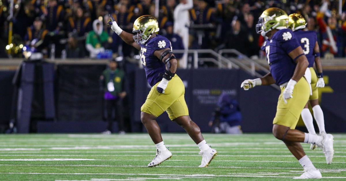 Notre Dame DT Chris Smith signs UDFA deal with Detroit Lions