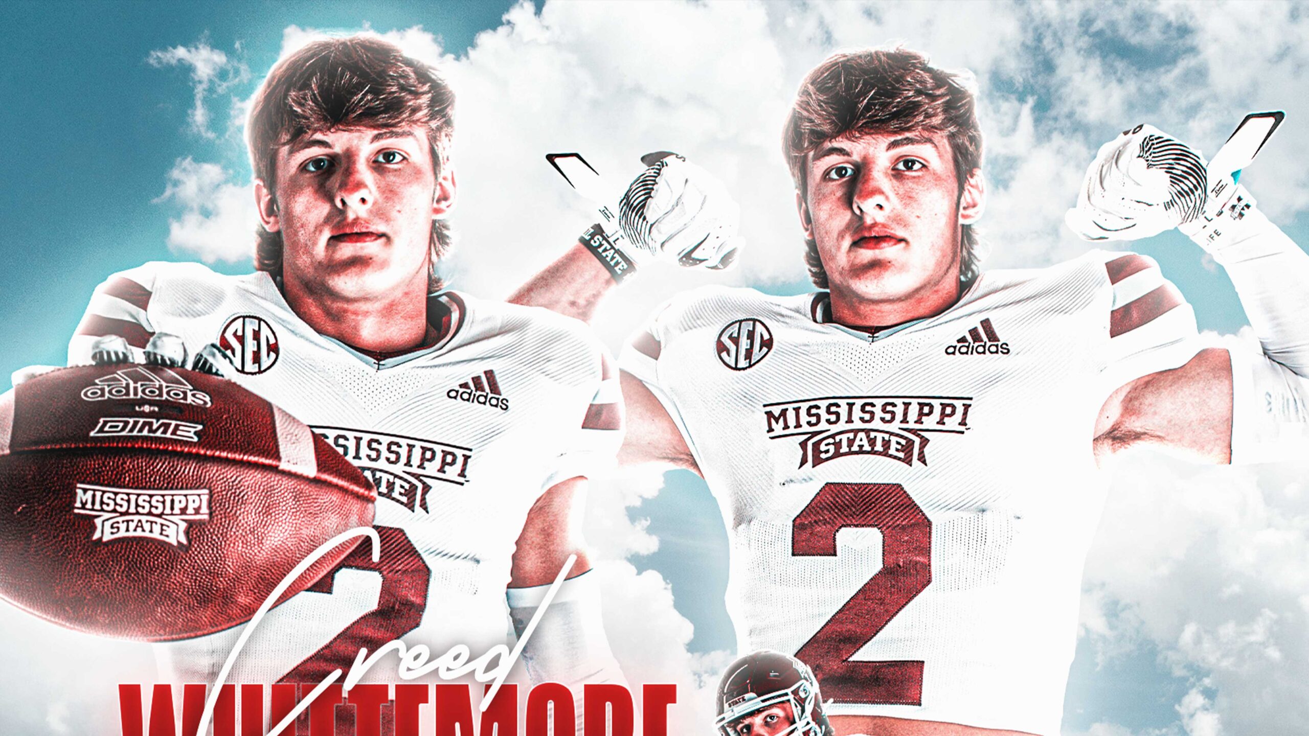 2023 WR Creed Whittemore Commits To Mississippi State