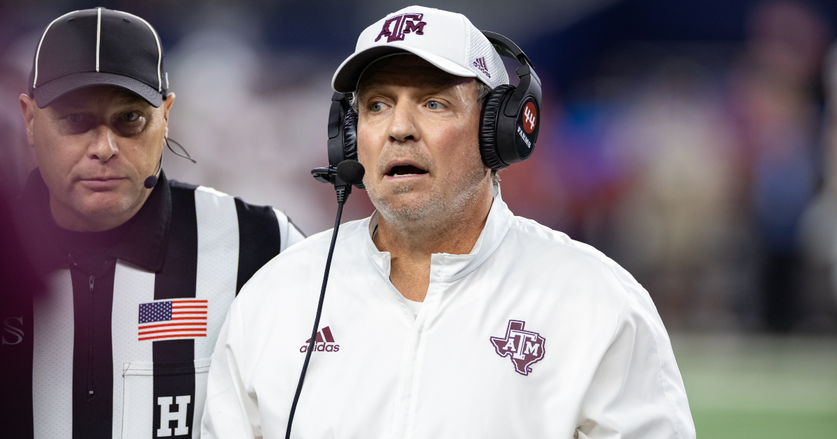 Jimbo Fisher says Ole Miss' offense succeeds because of running game - On3