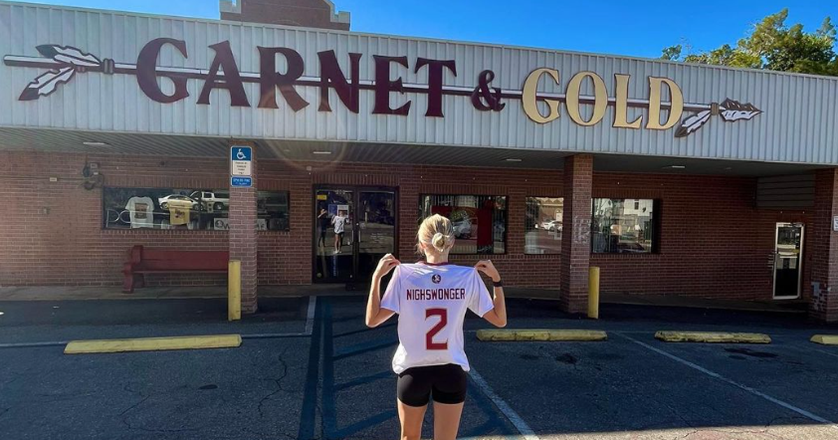 Deion Sanders Jersey Florida State U #2 Garnet Champions