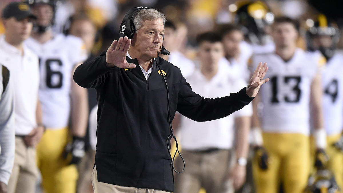 Kirk Ferentz shares how Iowa is preparing for Ohio State's offense