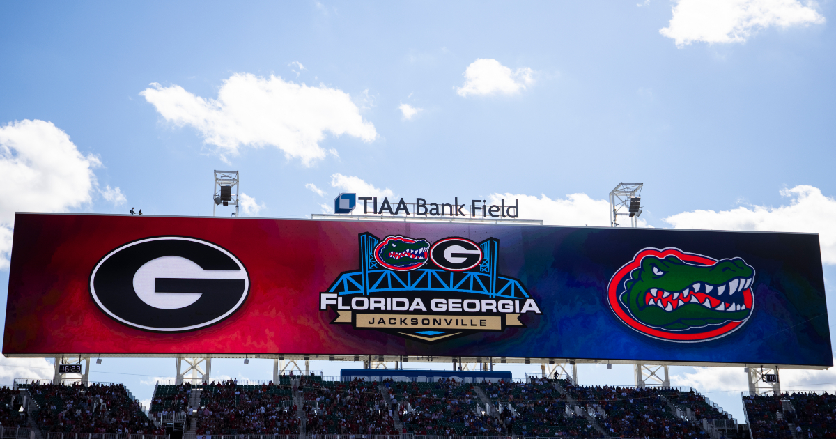 Betting line for FloridaGeorgia game opens at historic spread