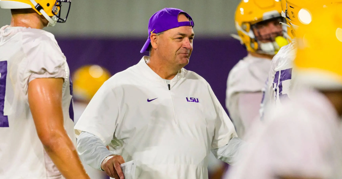 Mike Denbrock shares LSU’s confidence on offense