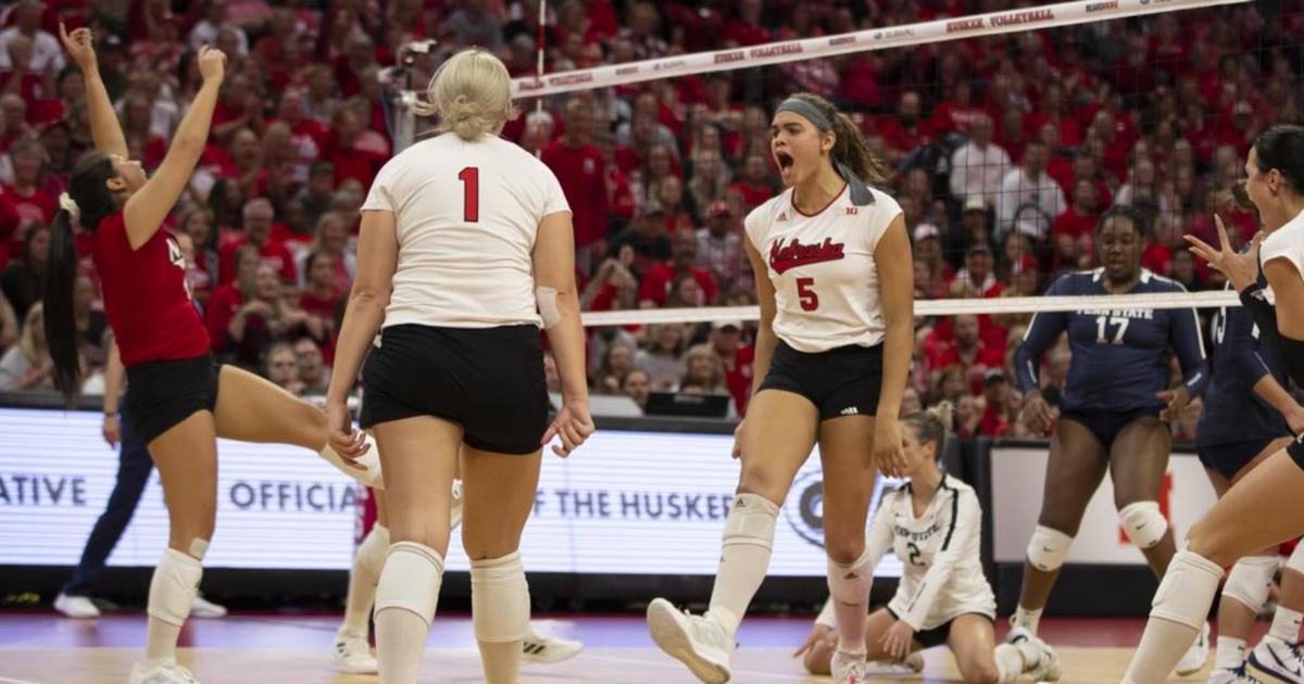 Nebraska Volleyball ranked No. 1 in AVCA Coaches Poll