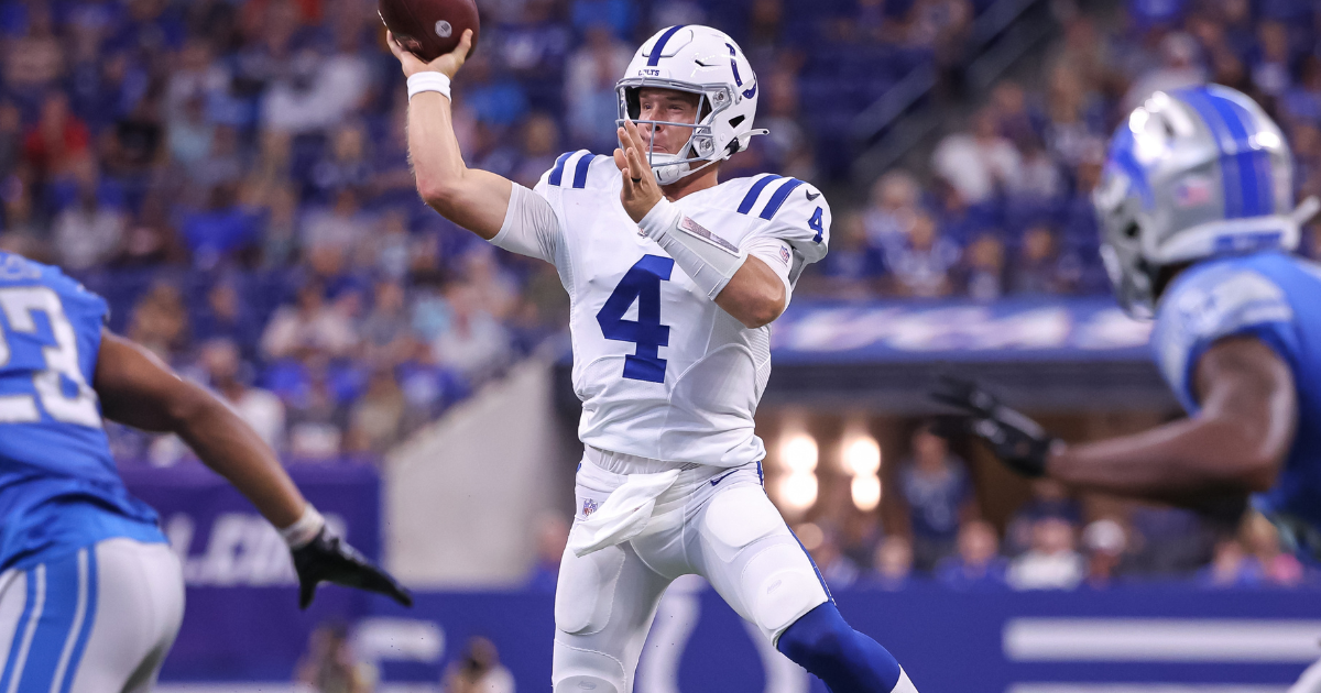 Sam Ehlinger turning heads in Colts camp, with help from his 'freak' rookie  receiver