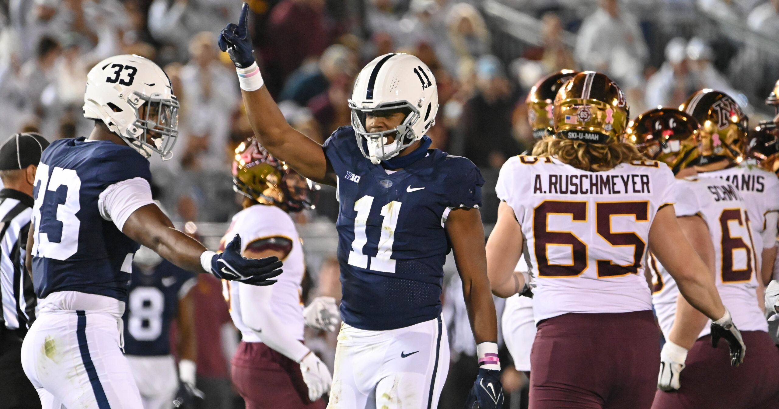 Penn State linebacker Abdul Carter