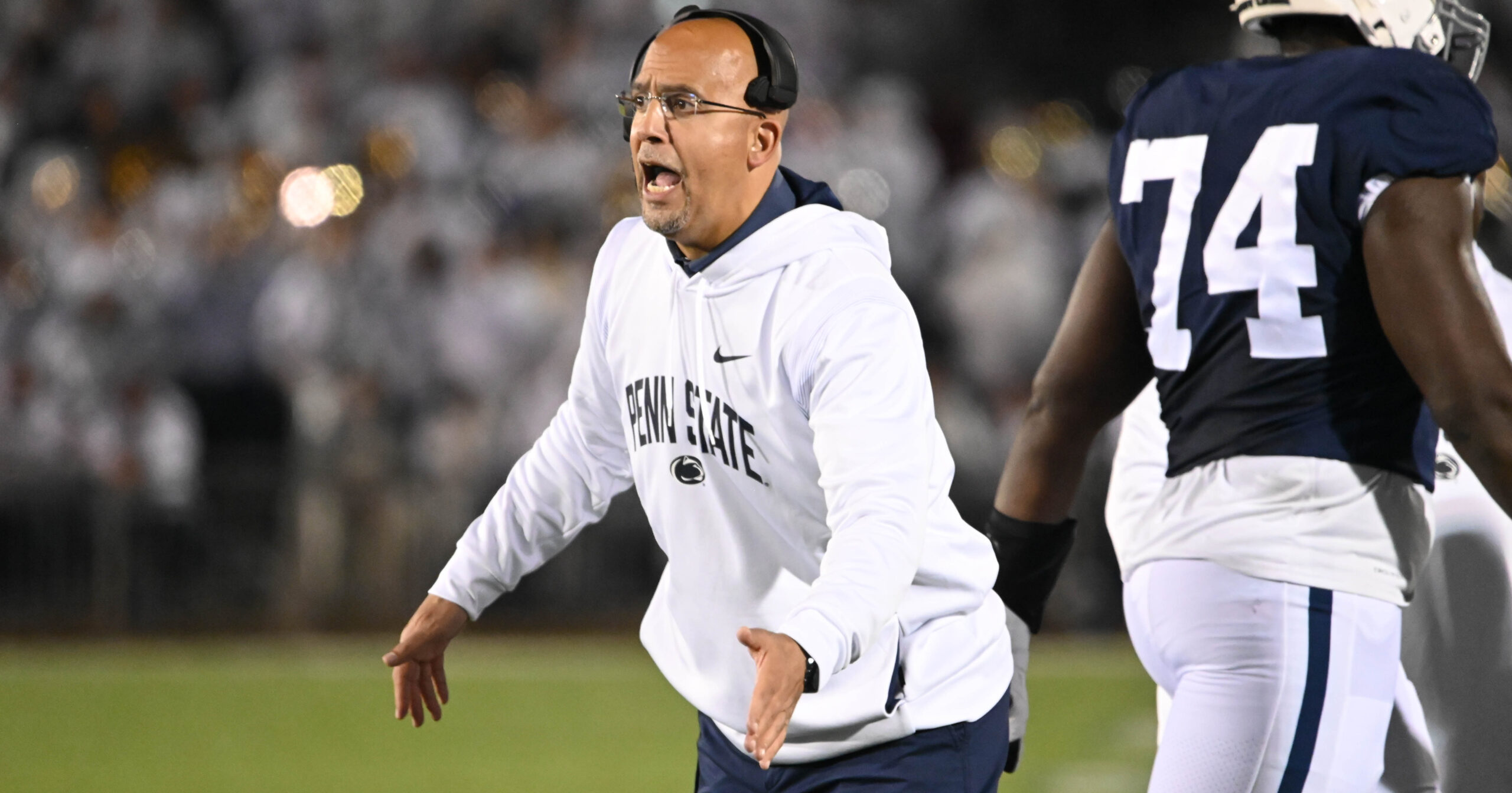 Penn State head coach James Franklin