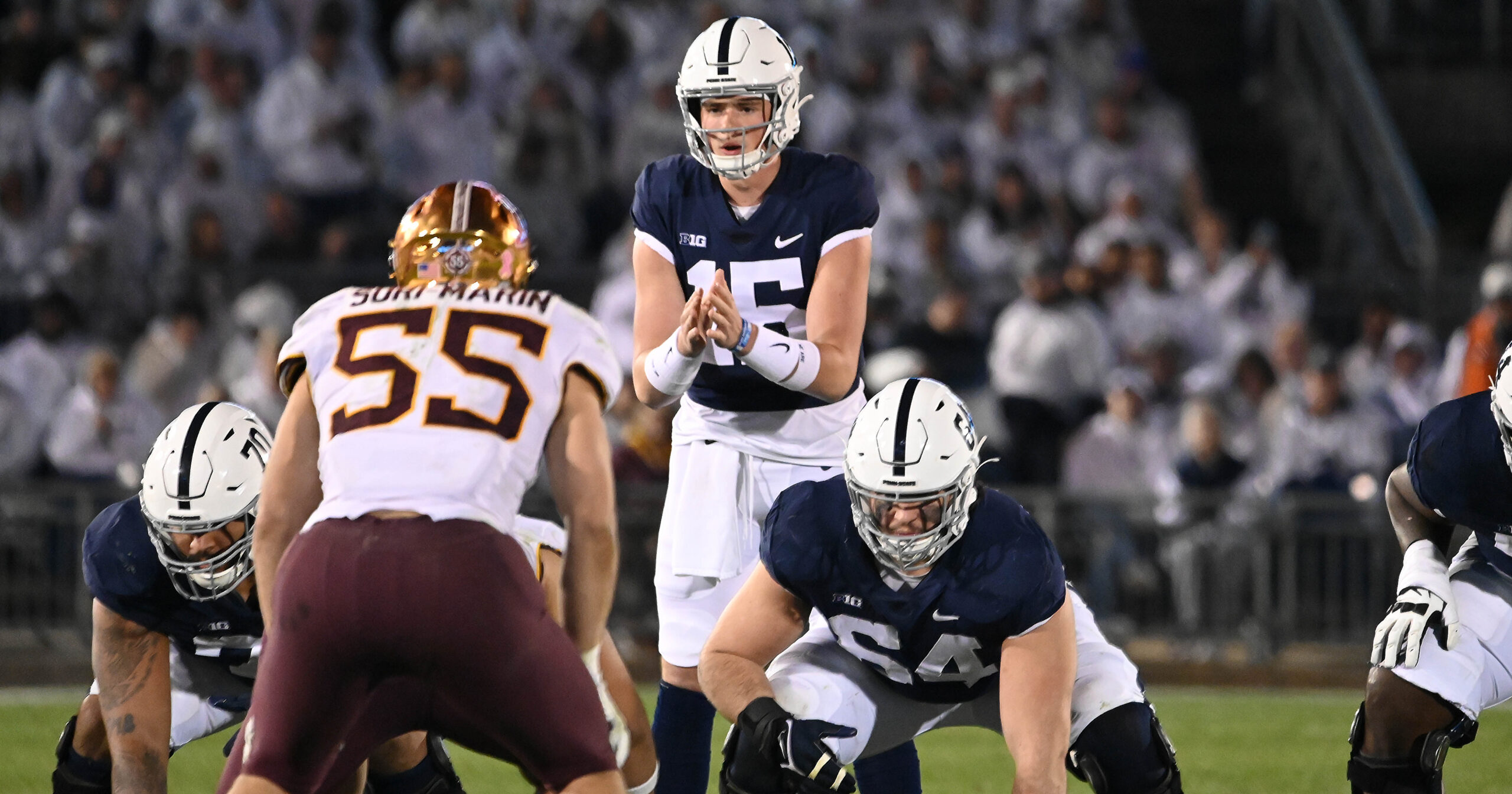 Penn State quarterback Drew Allar