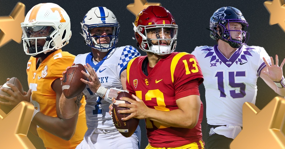 Top 25 quarterback rankings see shake-up after Week 8 of college football