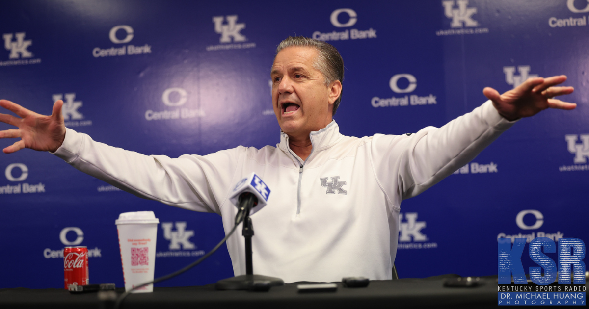 John Calipari Kentucky Is Ahead Offensively At This Stage In Preseason 7417