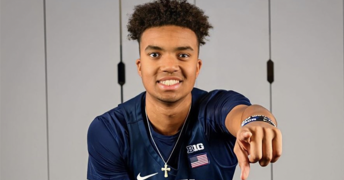 Royce Parham, top '24 target, takes in Penn State on official visit