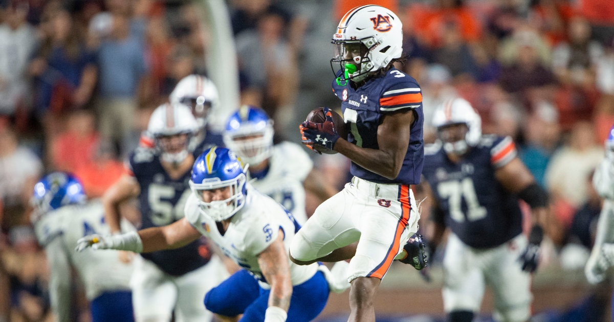 Auburn Wide Receiver Tar'Varish Dawson Announces Intention To Enter ...