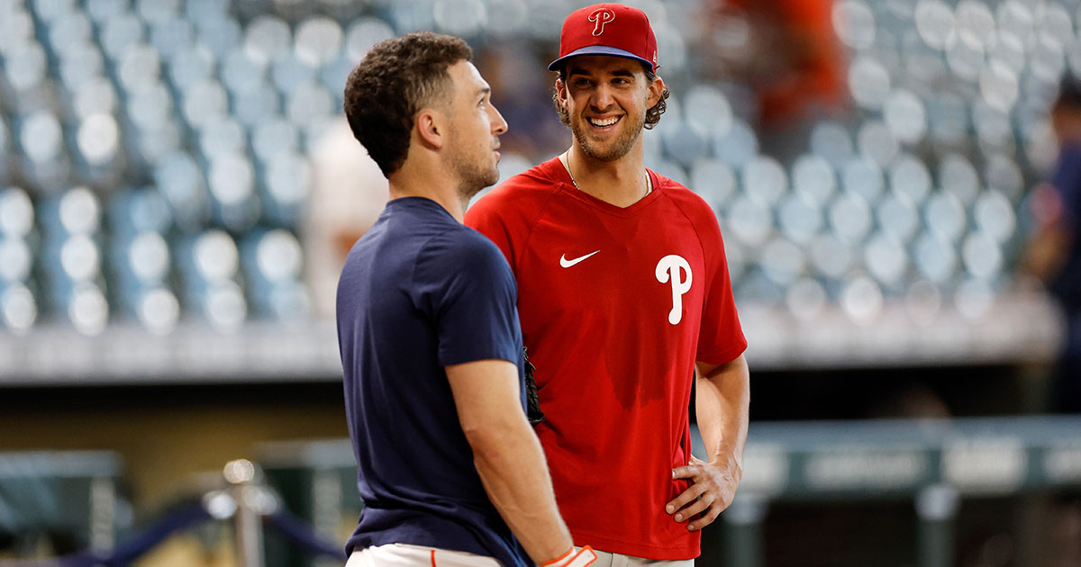 Former LSU Stars Aaron Nola, Alex Bregman to Meet in World Series - Sports  Illustrated LSU Tigers News, Analysis and More.