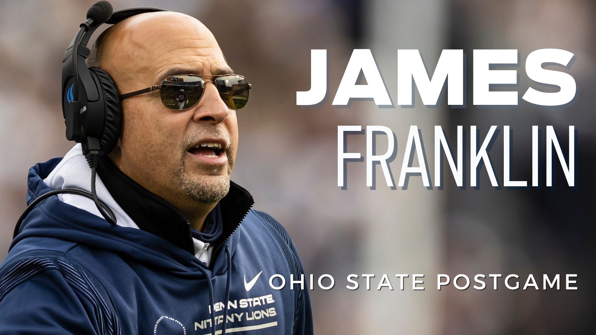 Watch: Penn State Head Coach James Franklin Recaps 44-31 Loss To Ohio ...