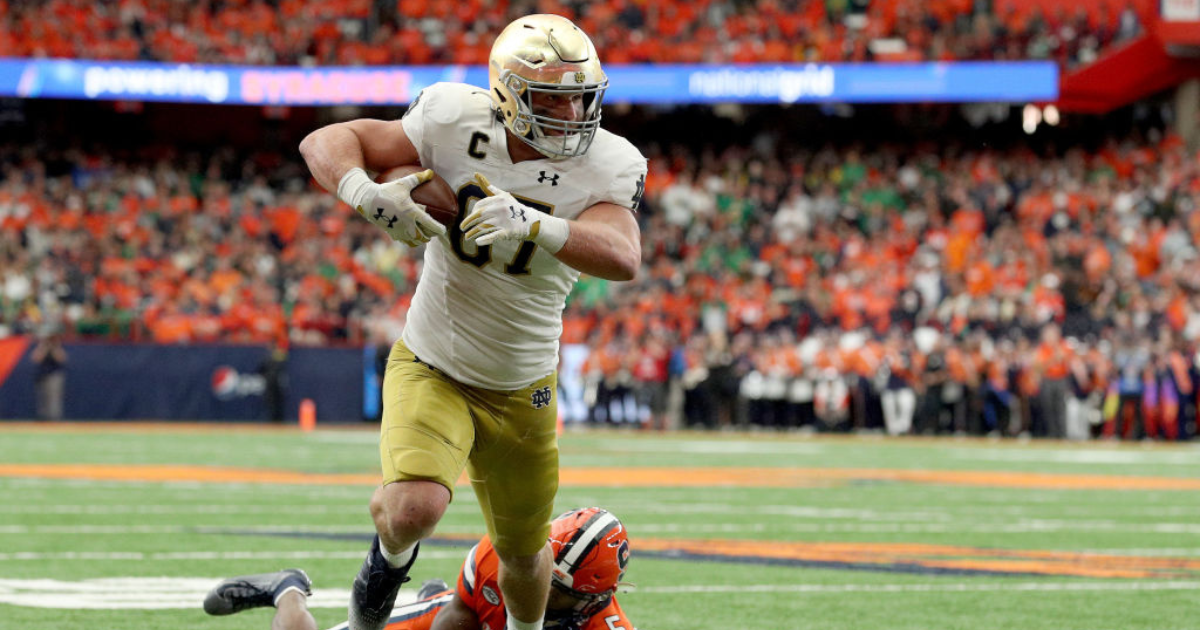 Houston Texans Draft: Michael Mayer is a no doubter at pick 12