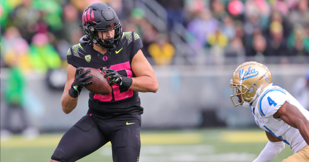 Watch Oregon Tight End Patrick Herbert Catches First Career Touchdown On3