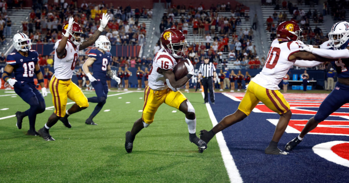 Two USC Receivers Named to 2023 Biletnikoff Award Watch List