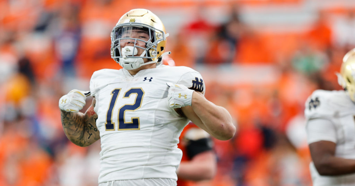 Notre Dame's top-ranked pass defense gets its first real test