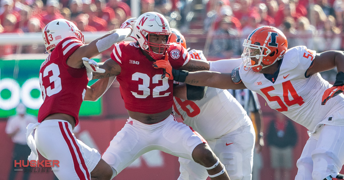 Ochaun Mathis: Los Angeles Rams select former Nebraska football EDGE in 6th  round of NFL Draft