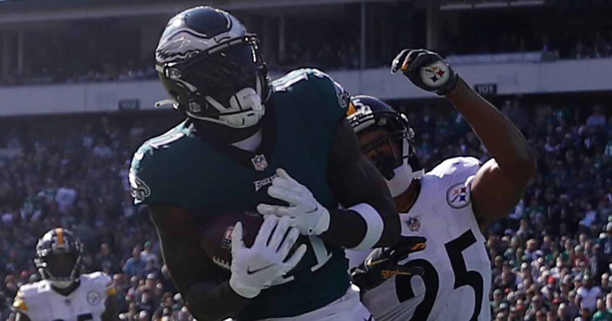 Eagles WR A.J. Brown reacts to drug test 1 day after monster 3TD