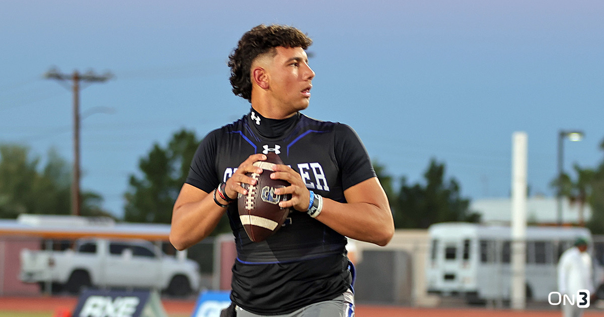 5star QB Dylan Raiola 'locked in' with Ohio State, working to build