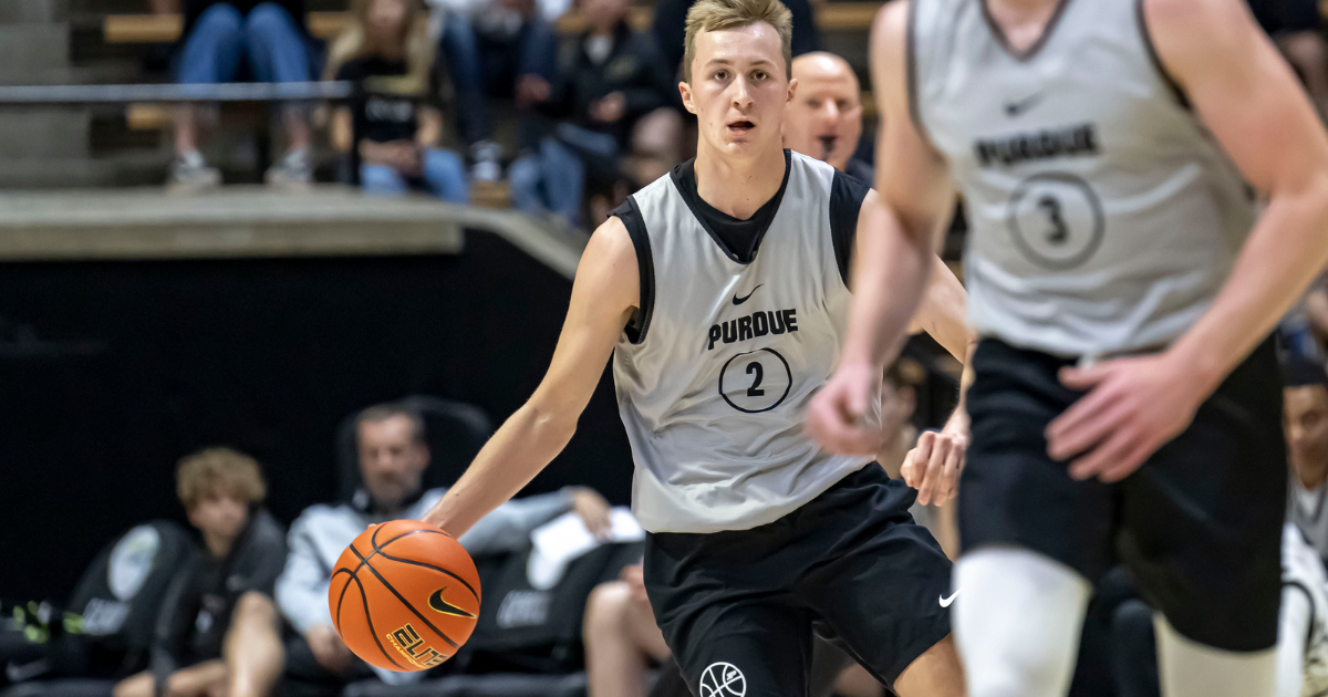 Ready Or Not, Purdue Freshman Guards Braden Smith And Fletcher Loyer ...